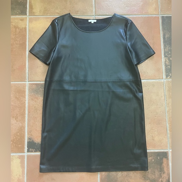 Z Supply London Faux Leather Dress, Large - Picture 10 of 15